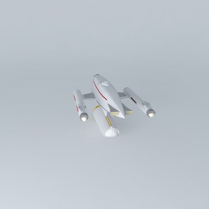 USS Tal&#39;Muur Free 3D model_2