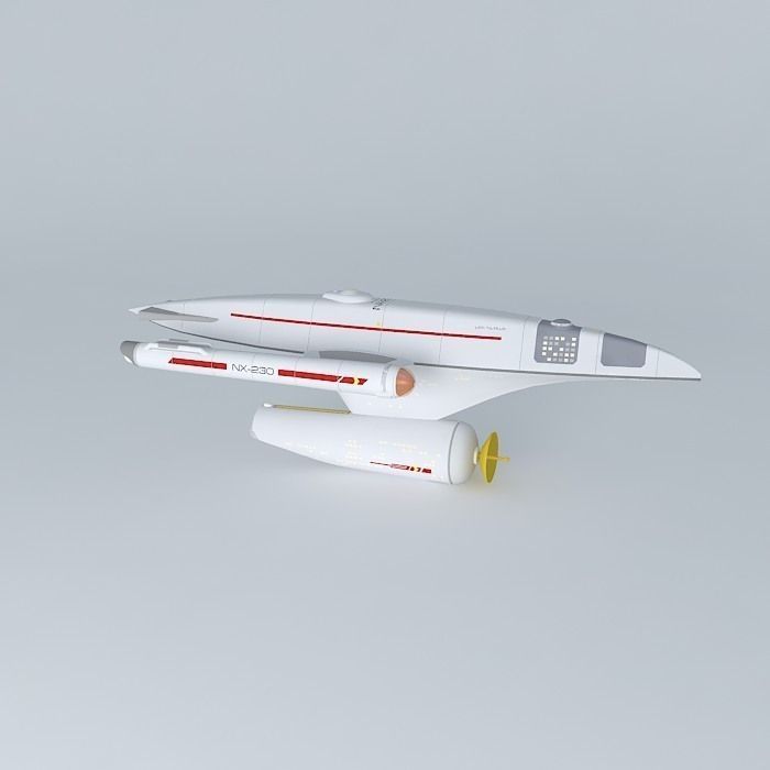 USS Tal&#39;Muur Free 3D model_1
