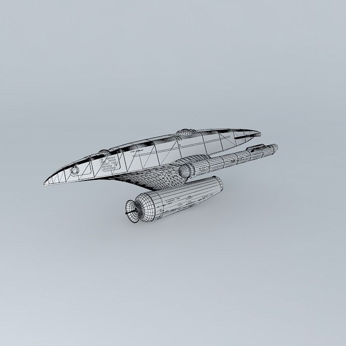 USS Tal&#39;Muur Free 3D model_3
