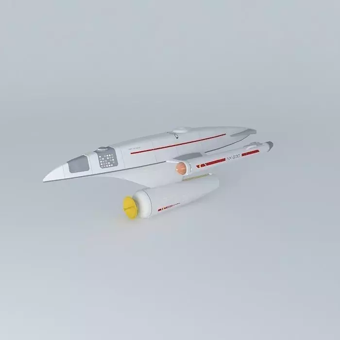USS Tal&#39;Muur Free 3D model_0