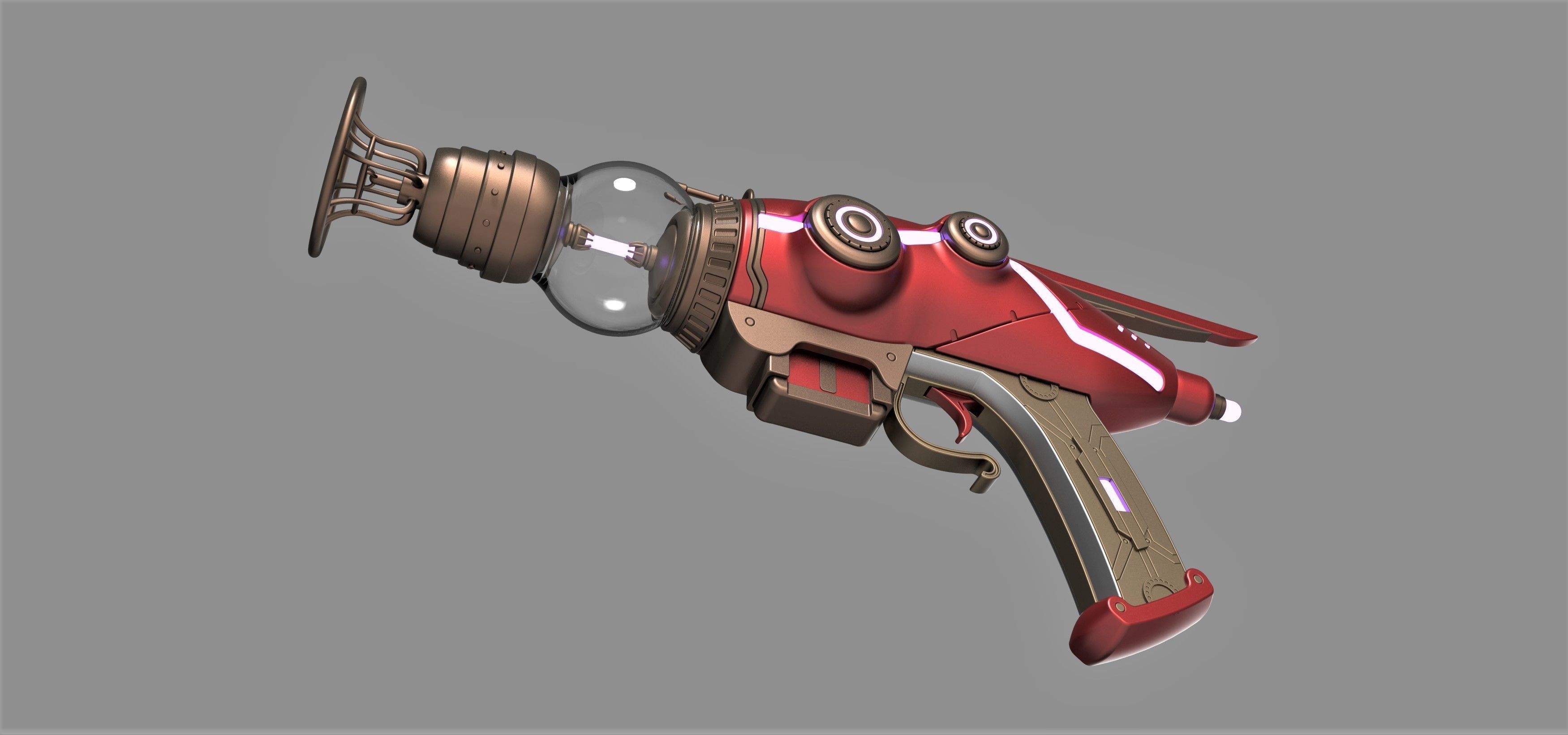 The Shrink Ray from the game The Outer Worlds 3D print model_3