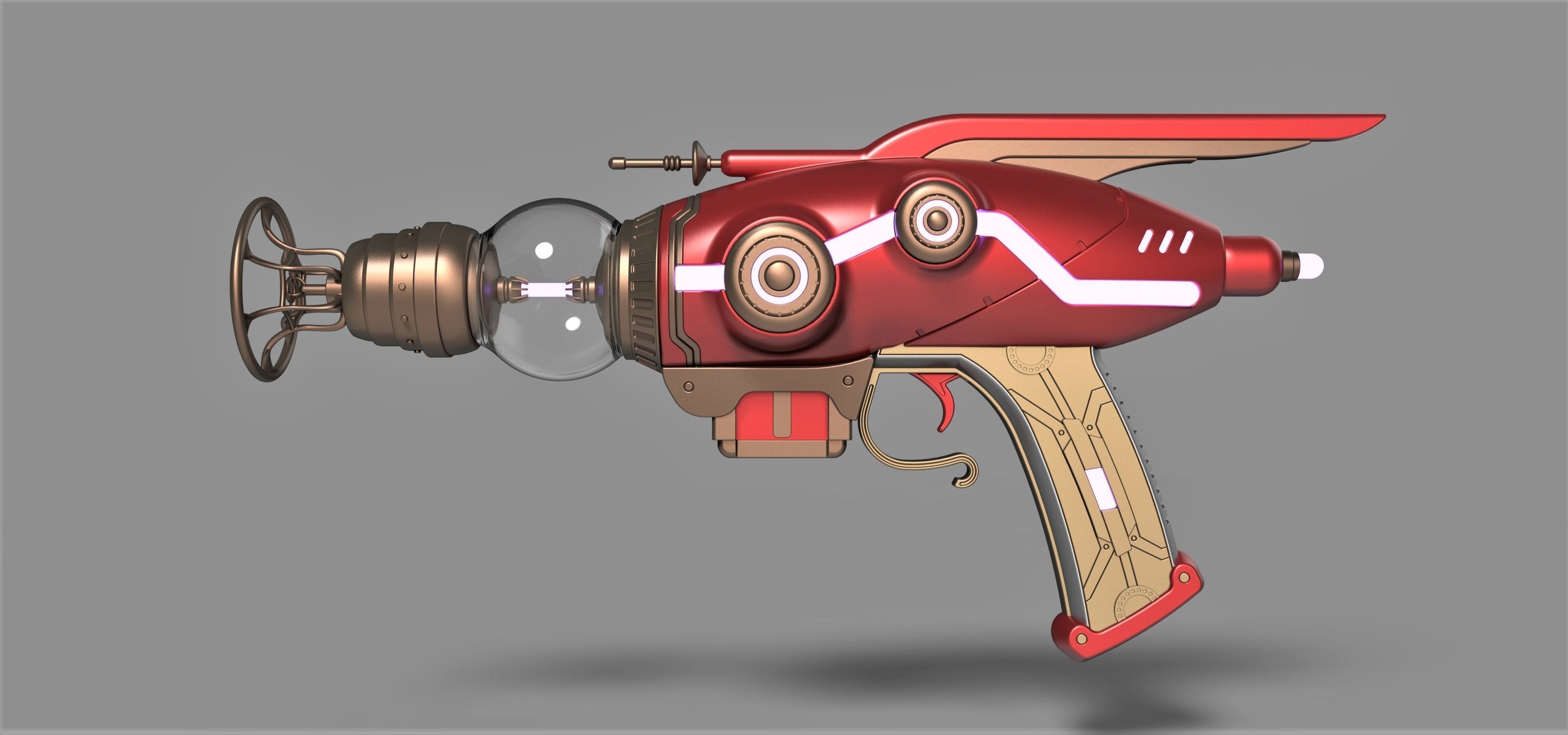 The Shrink Ray from the game The Outer Worlds 3D print model_7