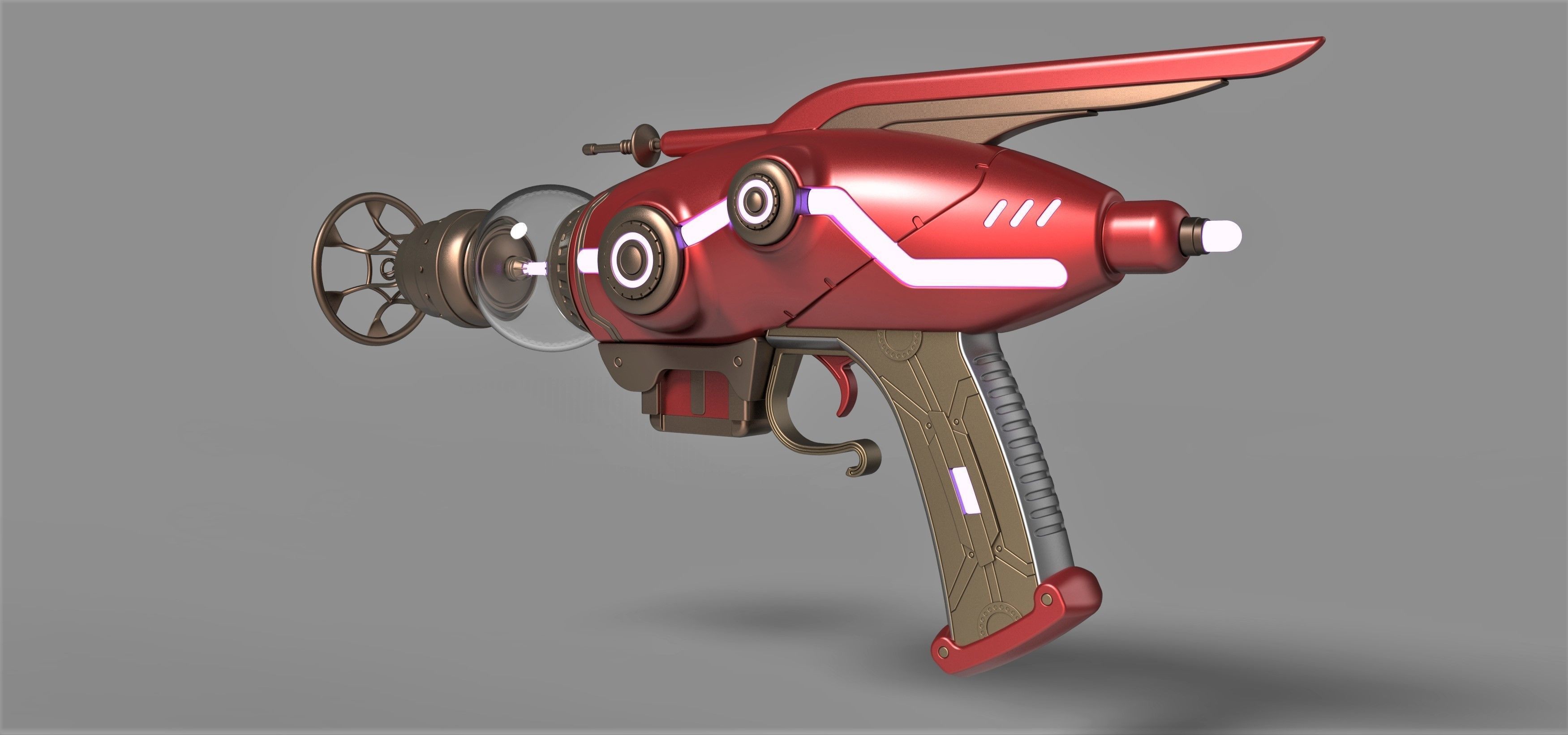The Shrink Ray from the game The Outer Worlds 3D print model_11