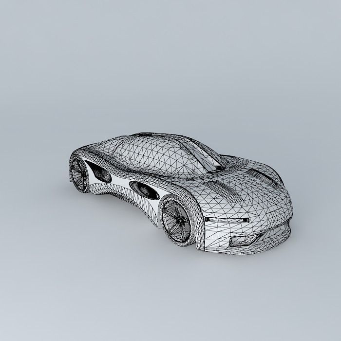 E Roadster MR1 Free 3D model_3