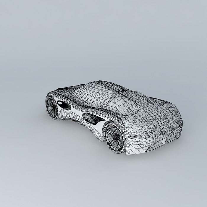 E Roadster MR1 Free 3D model_4