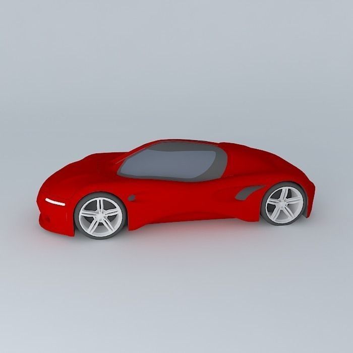 E Roadster MR1 Free 3D model_2
