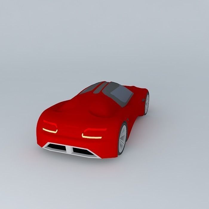 E Roadster MR1 Free 3D model_1