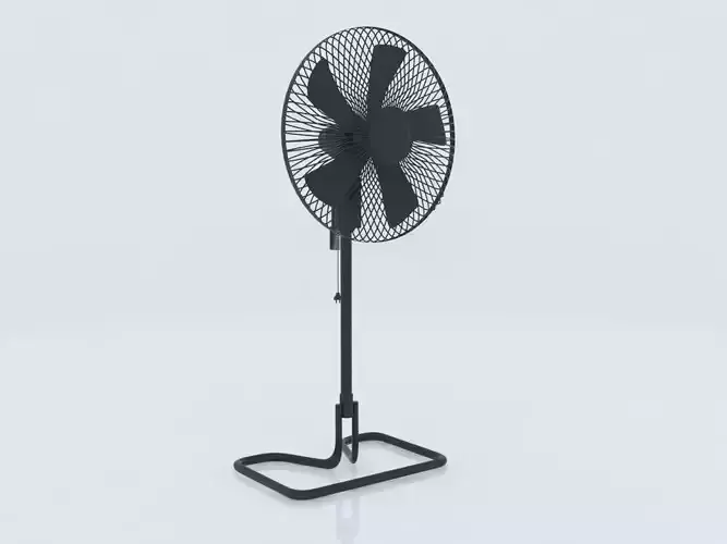 Simple stand fan