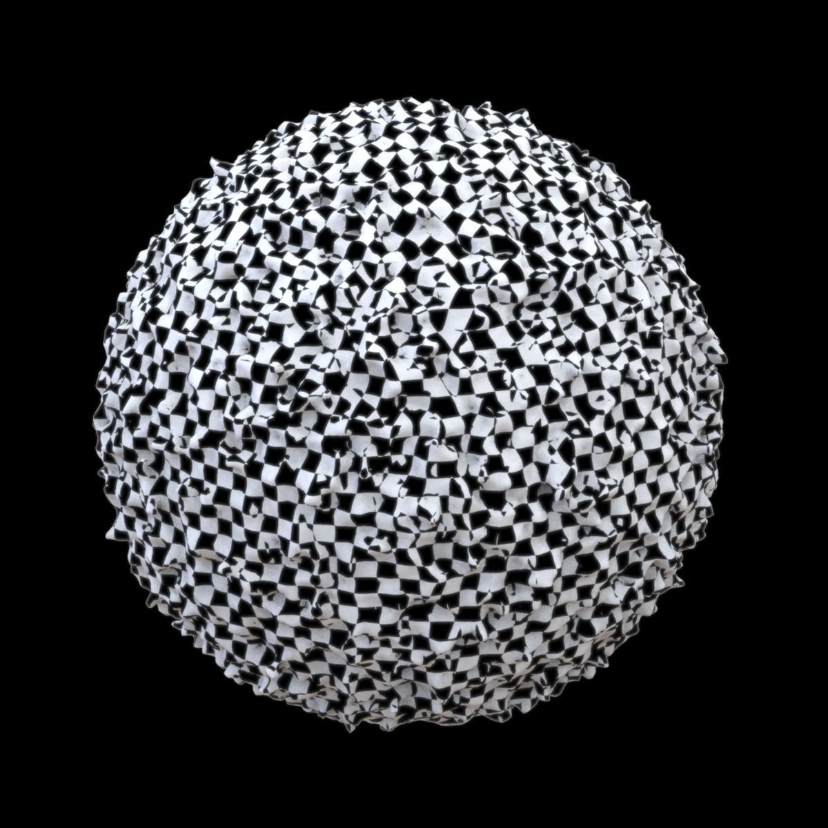 Lymphocyte ball 3D model_8