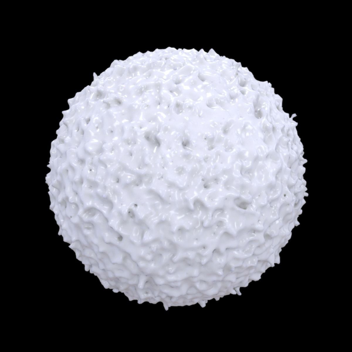 Lymphocyte ball 3D model_1