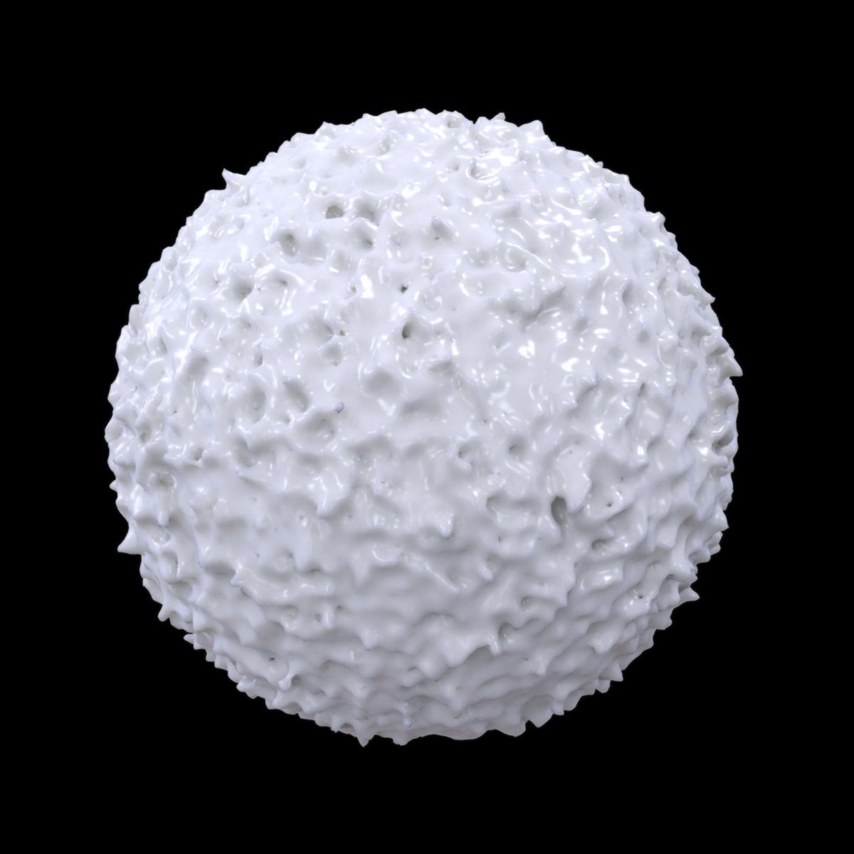 Lymphocyte ball 3D model_6