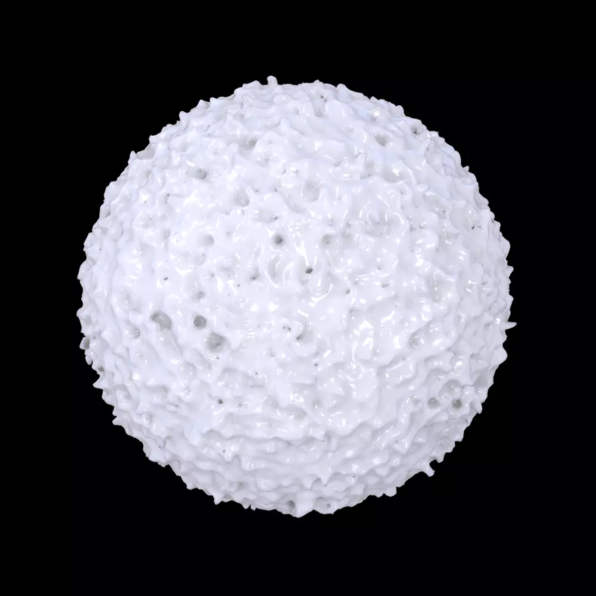 Lymphocyte ball 3D model_0