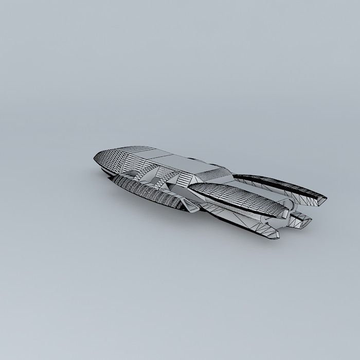 Battlestar Galactica from the new series Free 3D model_4