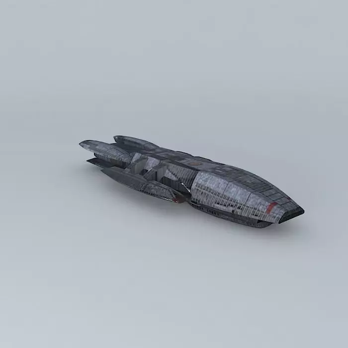 Battlestar Galactica from the new series Free 3D model_0