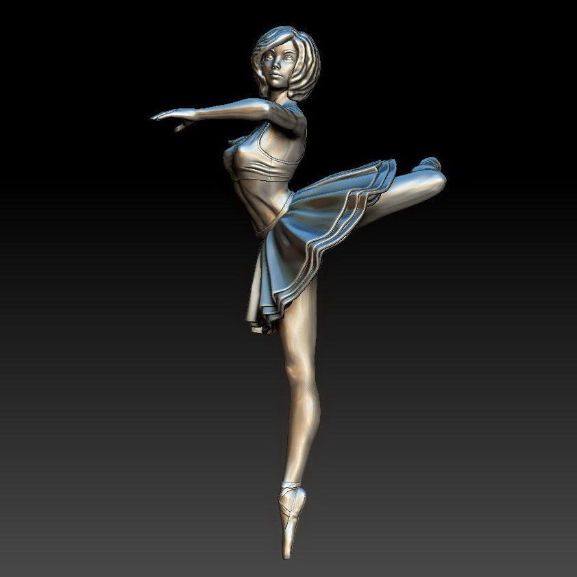 Ballerina 3 3D print model_7