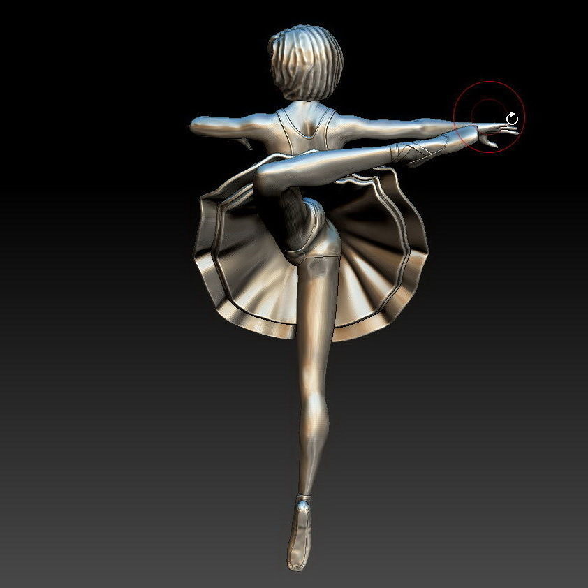 Ballerina 3 3D print model_12