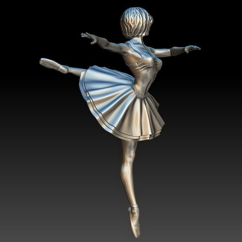 Ballerina 3 3D print model_9