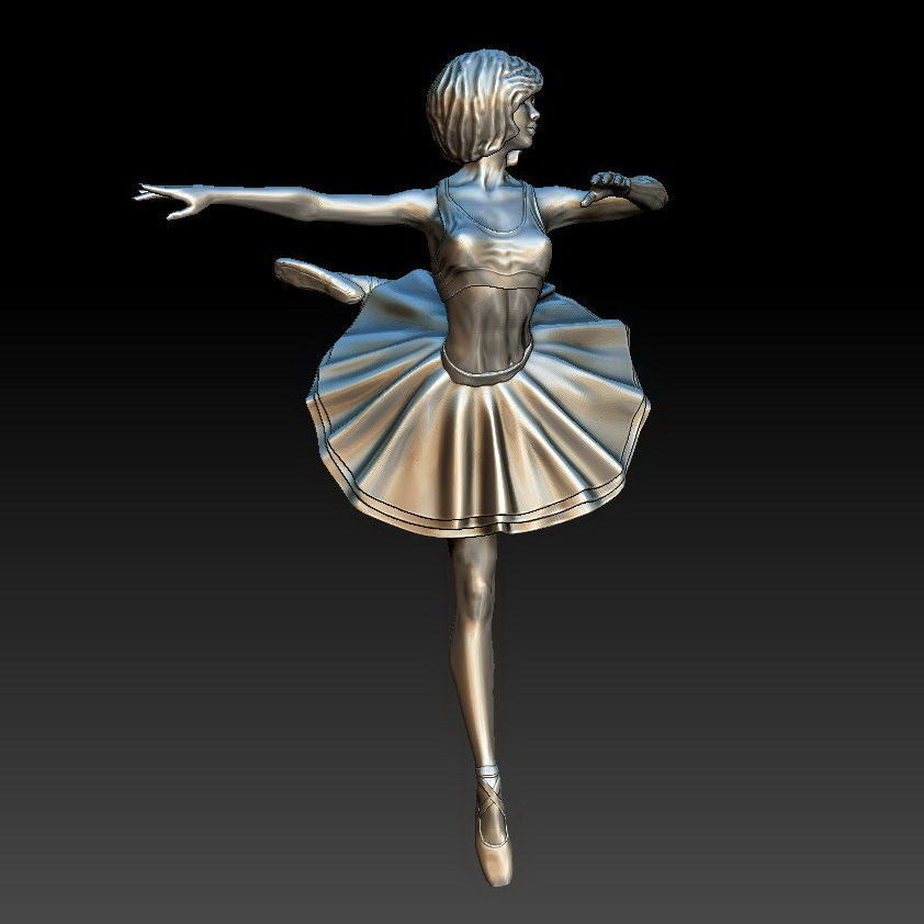 Ballerina 3 3D print model_10