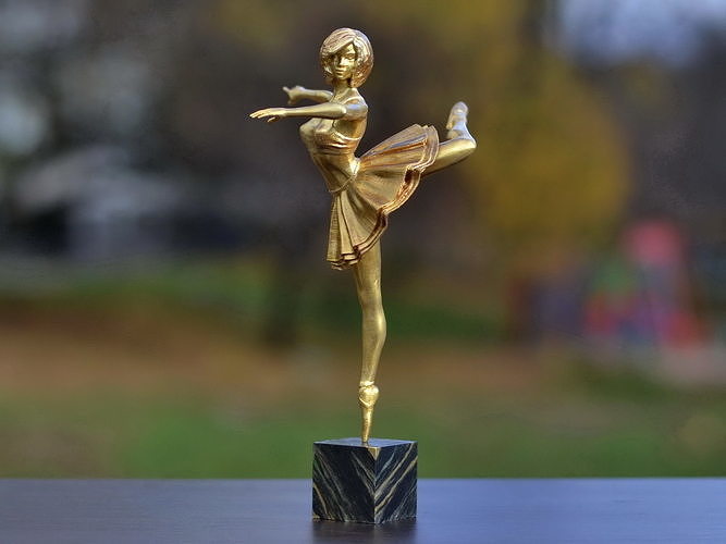 Ballerina 3 3D print model