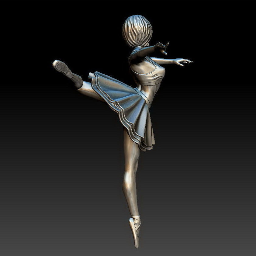 Ballerina 3 3D print model_8