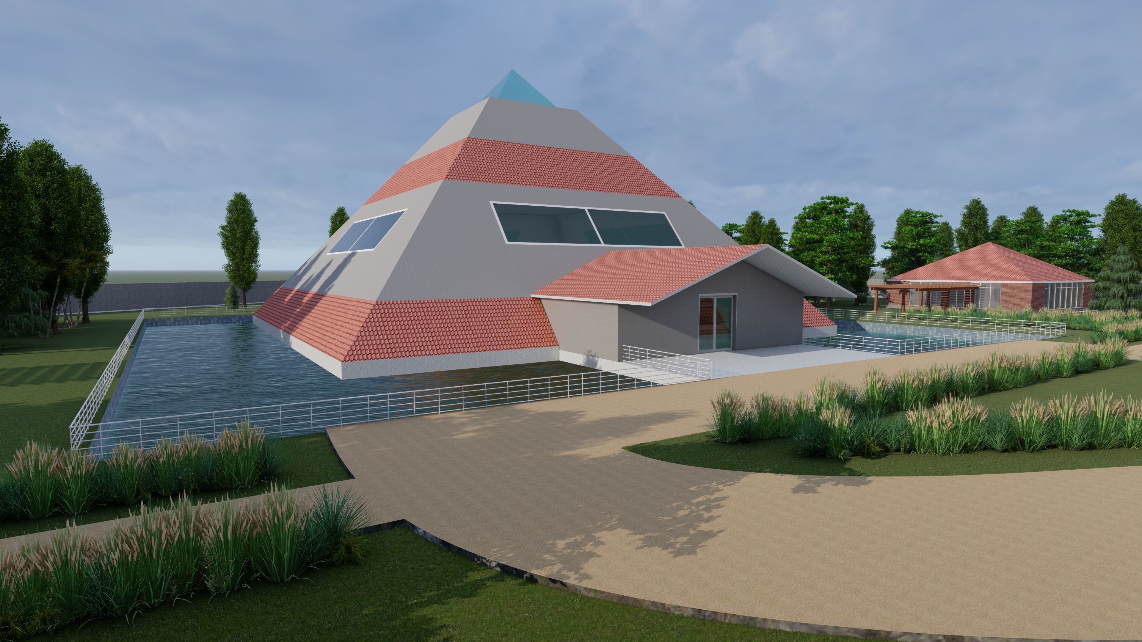 Spiritual retreat centre thesis image