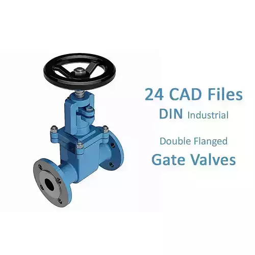 Gate Valves - DIN Flanged Ends - 