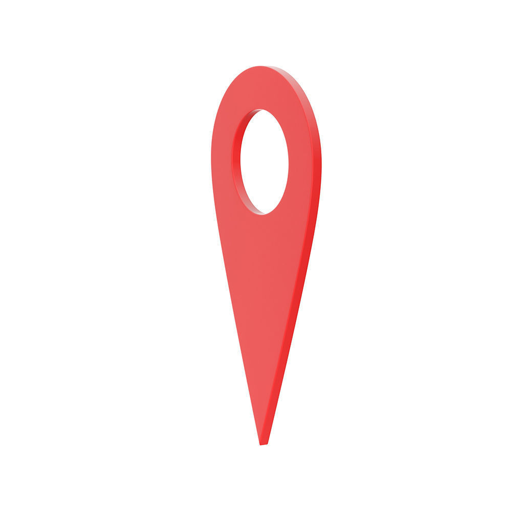 map pointer 3D model_4