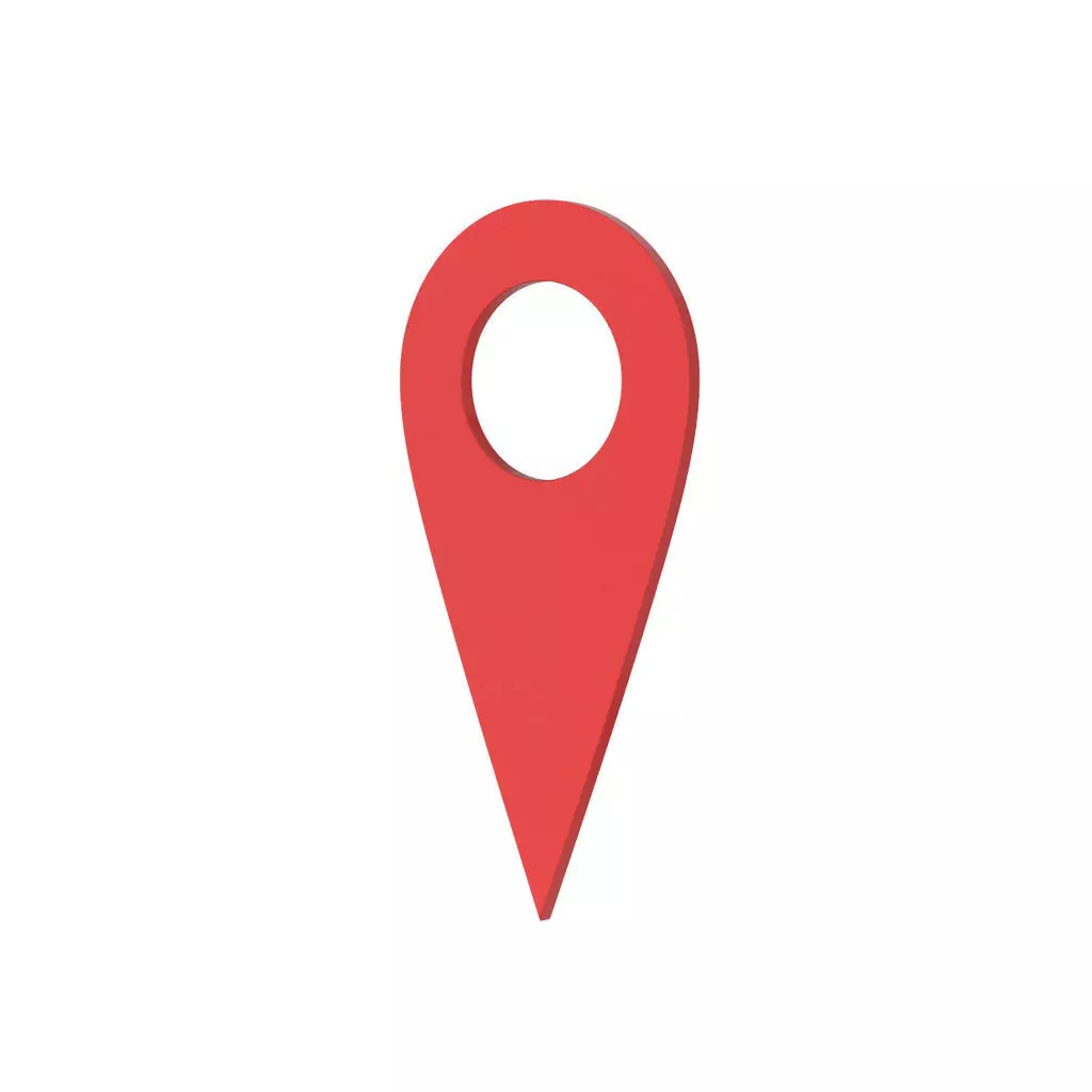 map pointer 3D model_0