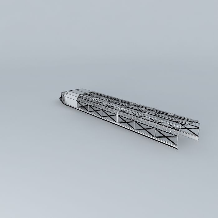 3D Challenge Space Transport Free 3D model_4