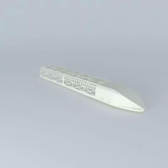 3D Challenge Space Transport Free 3D model_0