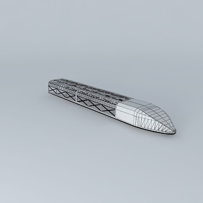 3D Challenge Space Transport Free 3D model_3