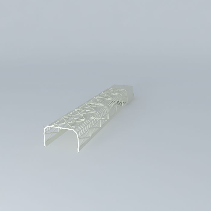 3D Challenge Space Transport Free 3D model_1