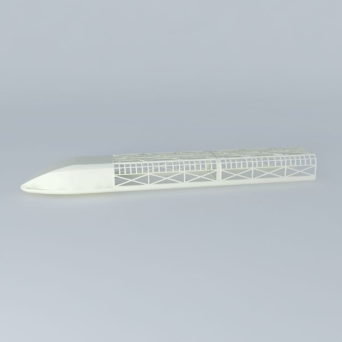 3D Challenge Space Transport Free 3D model_2