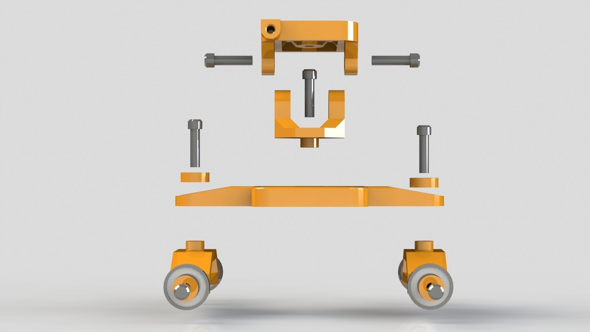 3d Printable Camera Dolly 3D print model_5