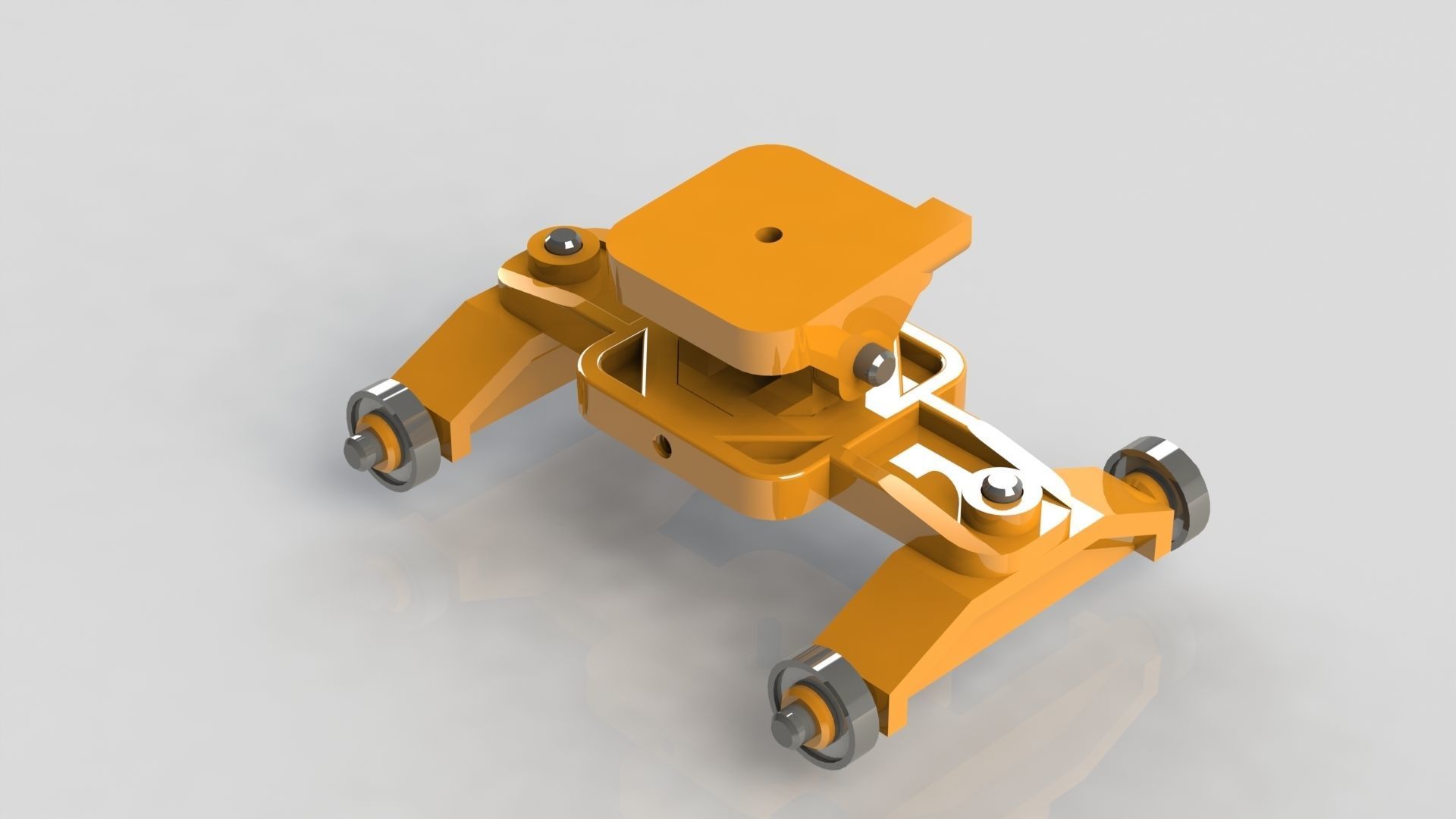 3d Printable Camera Dolly 3D print model_2