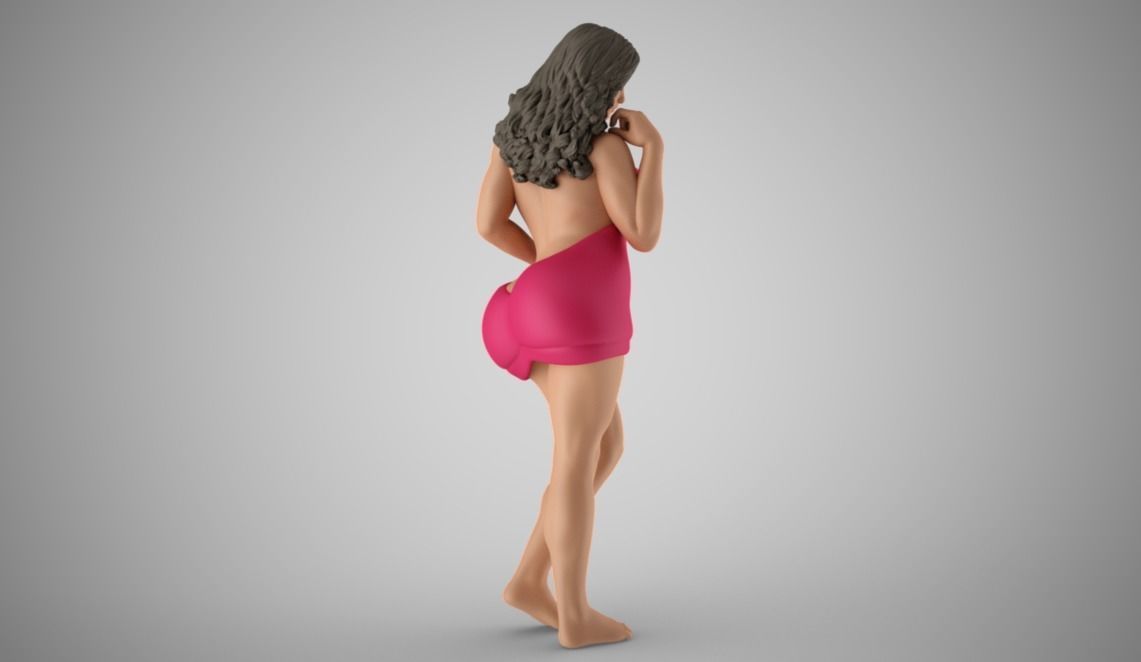 Woman Home Mood 6 3D print model_9