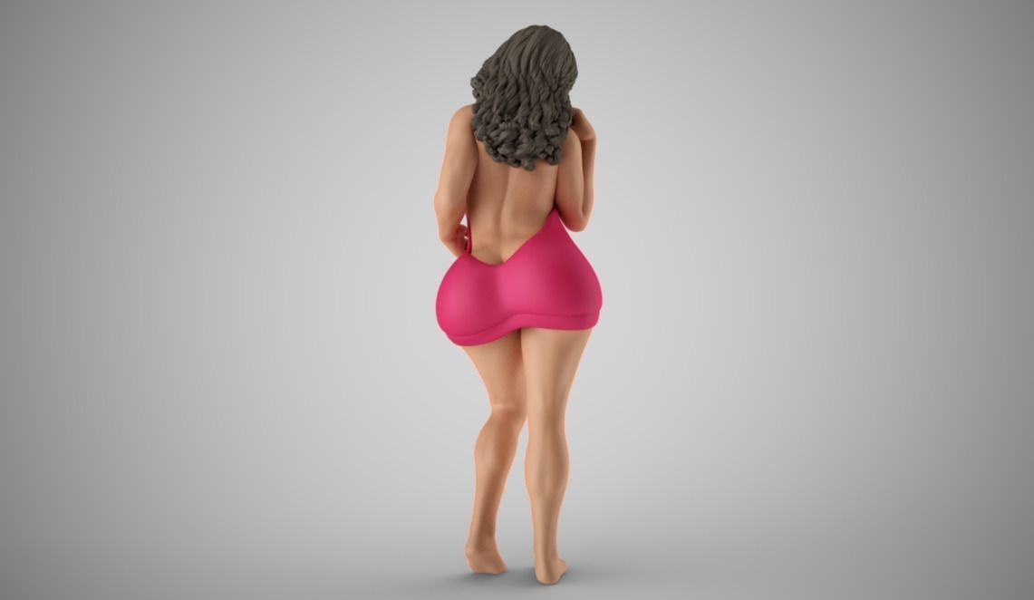 Woman Home Mood 6 3D print model_8