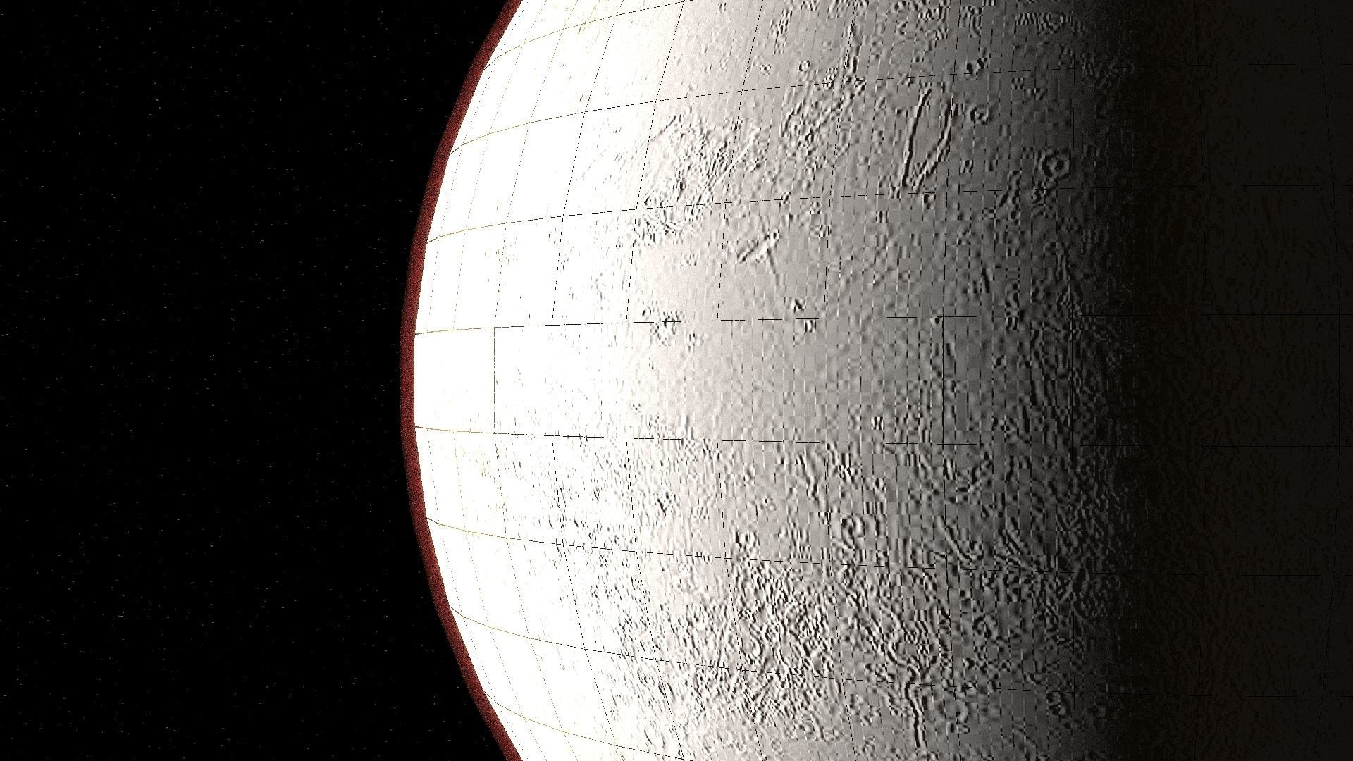 mars 3d max corona rander  3D model_34