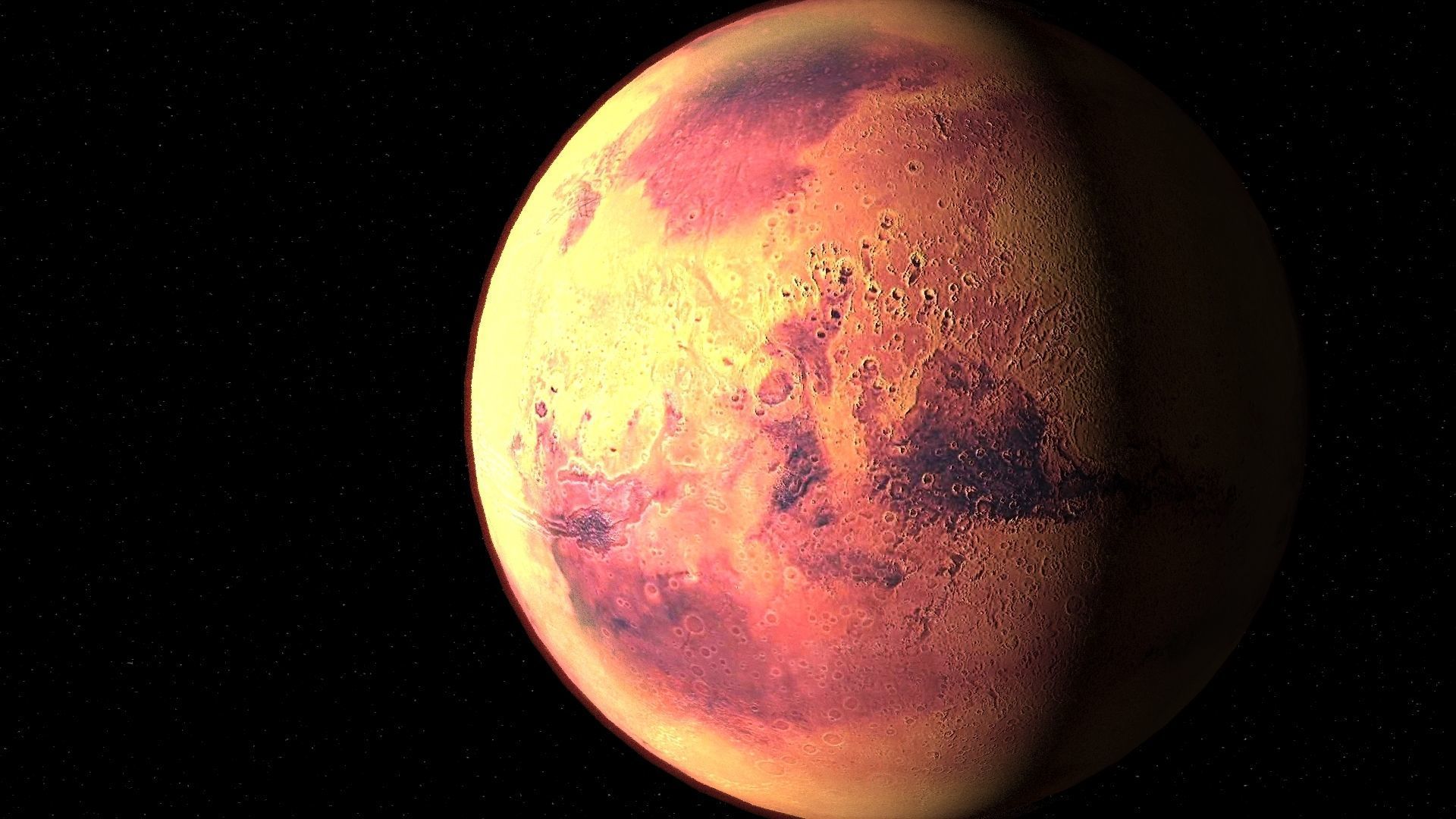 mars 3d max corona rander  3D model_17