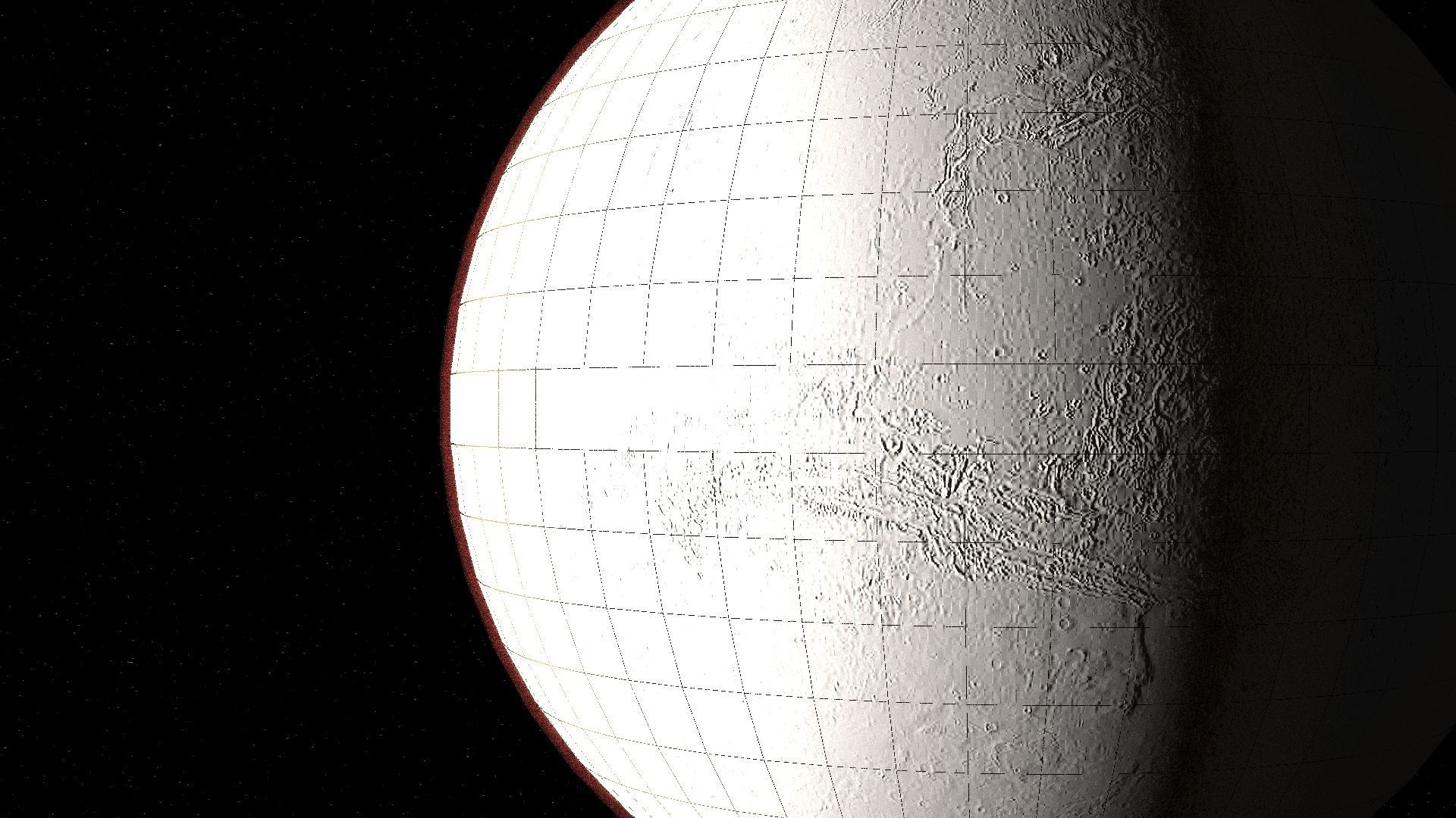 mars 3d max corona rander  3D model_23