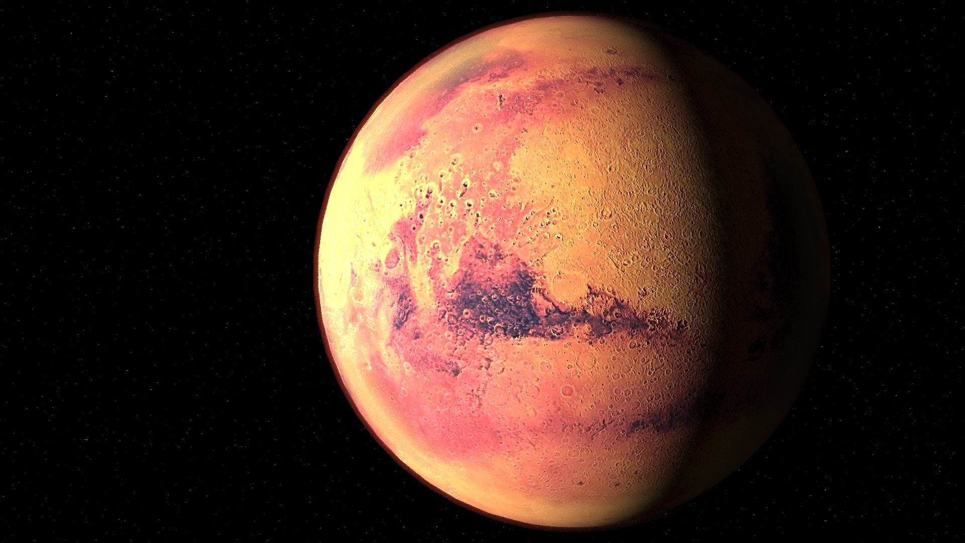 mars 3d max corona rander  3D model_15