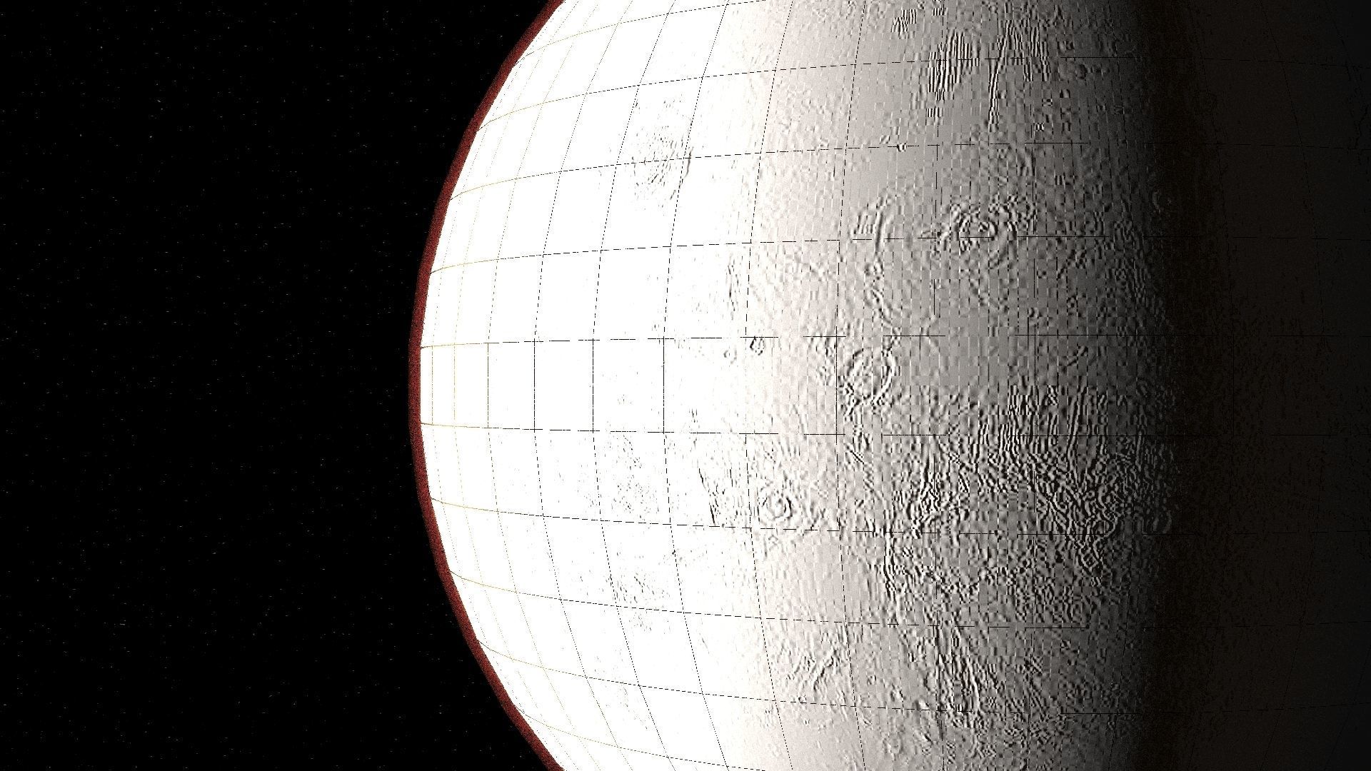 mars 3d max corona rander  3D model_26