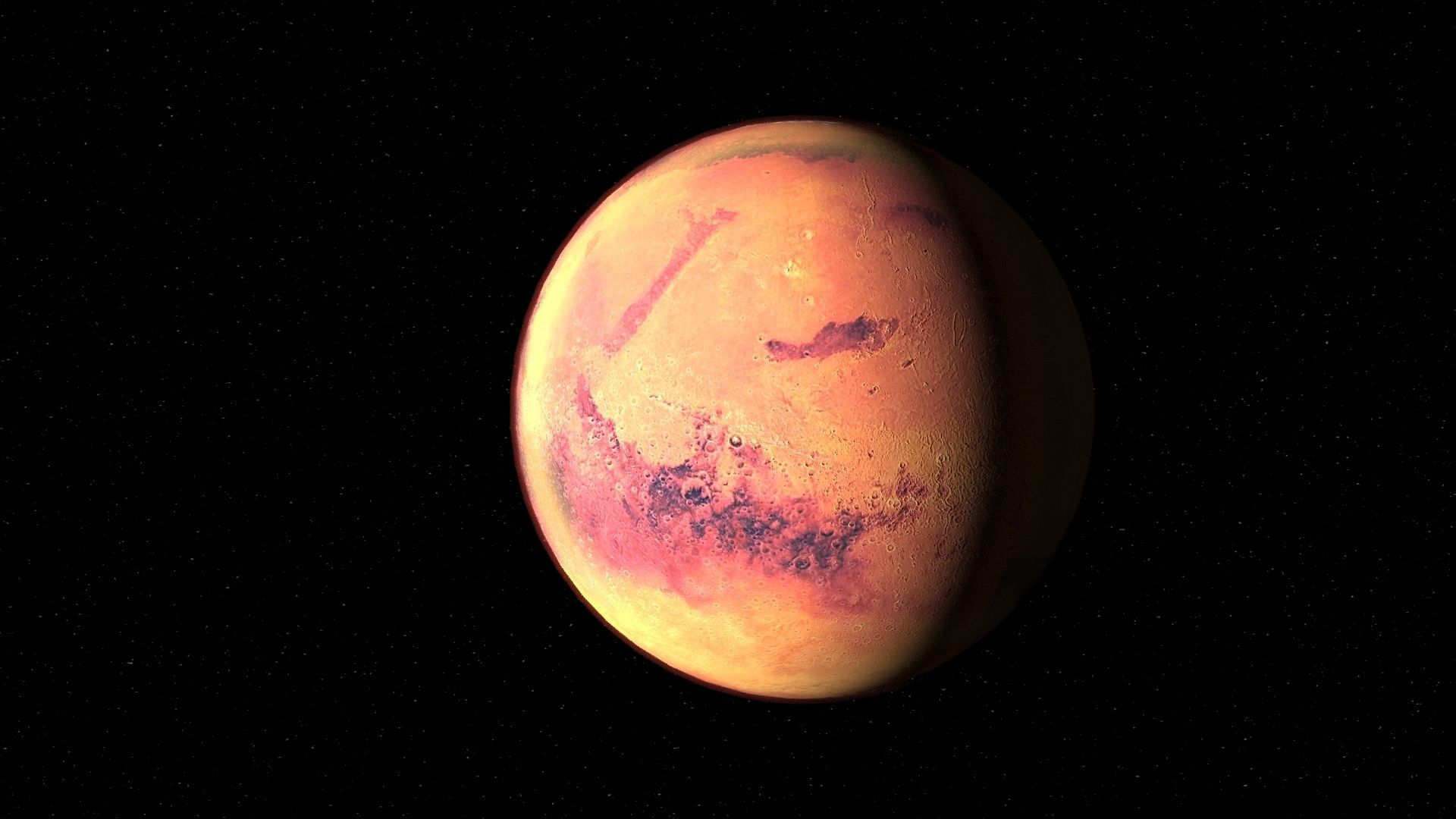 mars 3d max corona rander  3D model_2