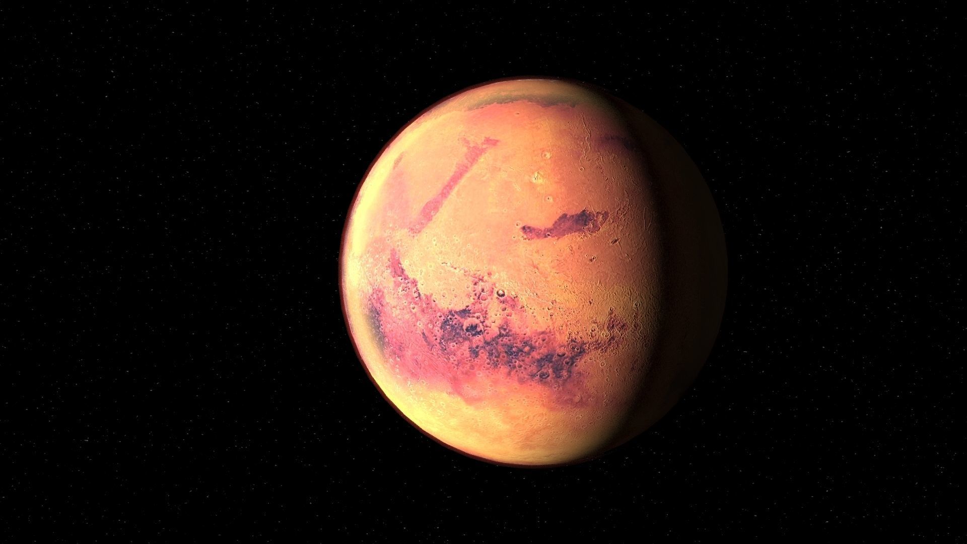 mars 3d max corona rander  3D model_3