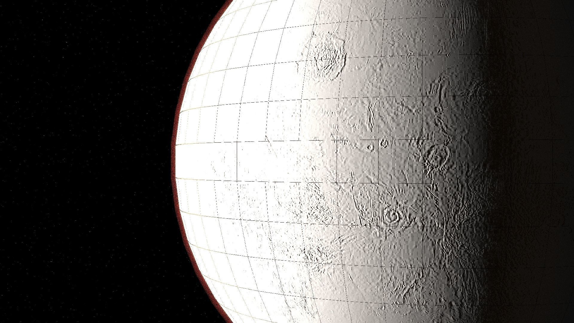 mars 3d max corona rander  3D model_27