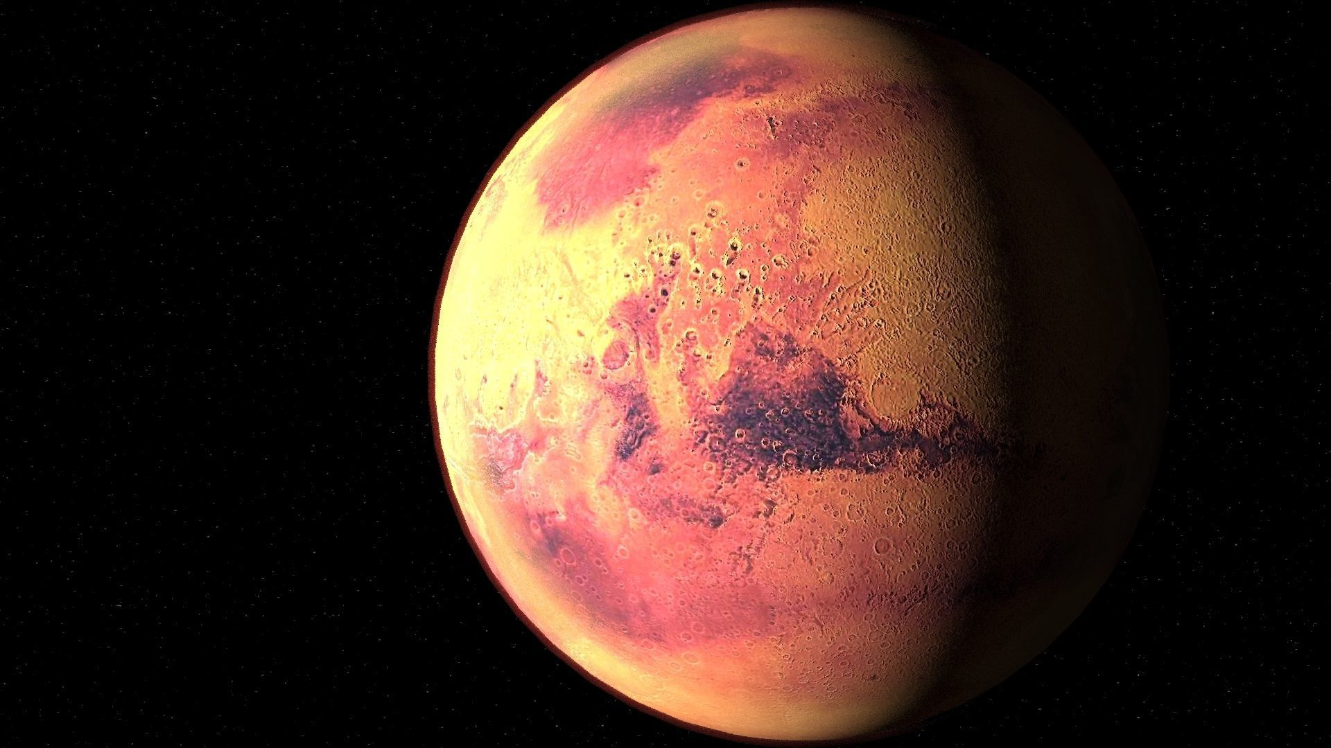 mars 3d max corona rander  3D model_16