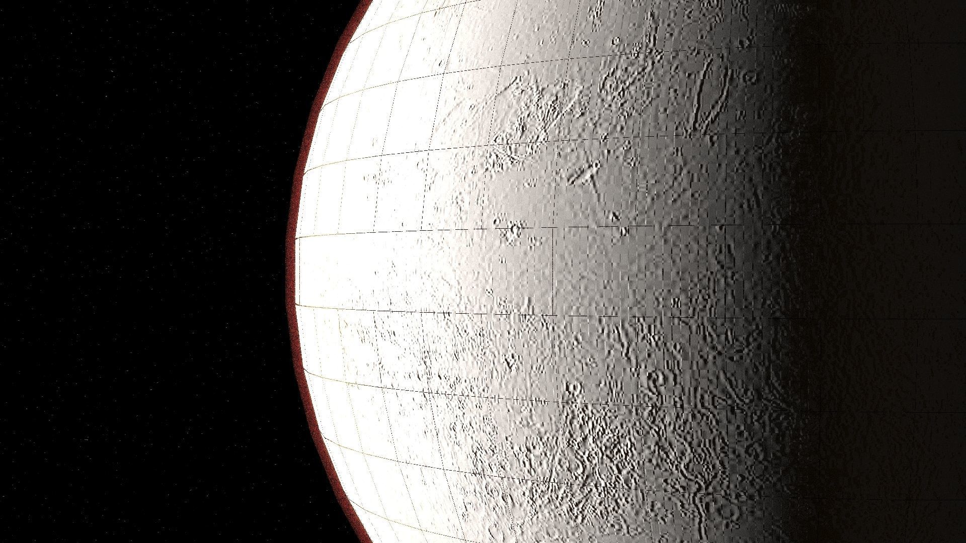 mars 3d max corona rander  3D model_36