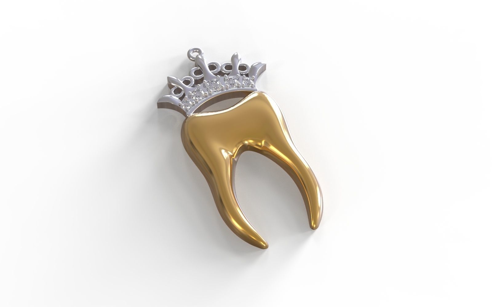 Tooth pendant  3D print model