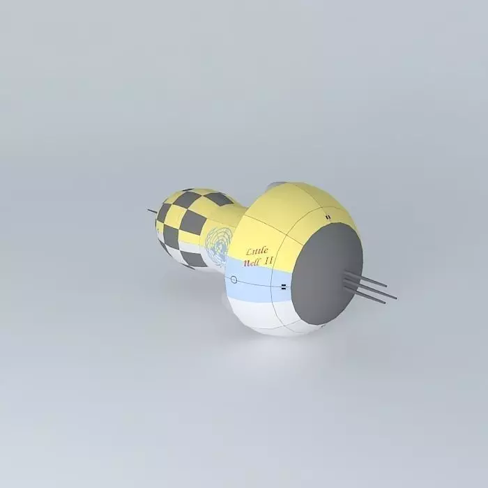 Little Nell 2 (Matter/Antimatter testbed) Free 3D model