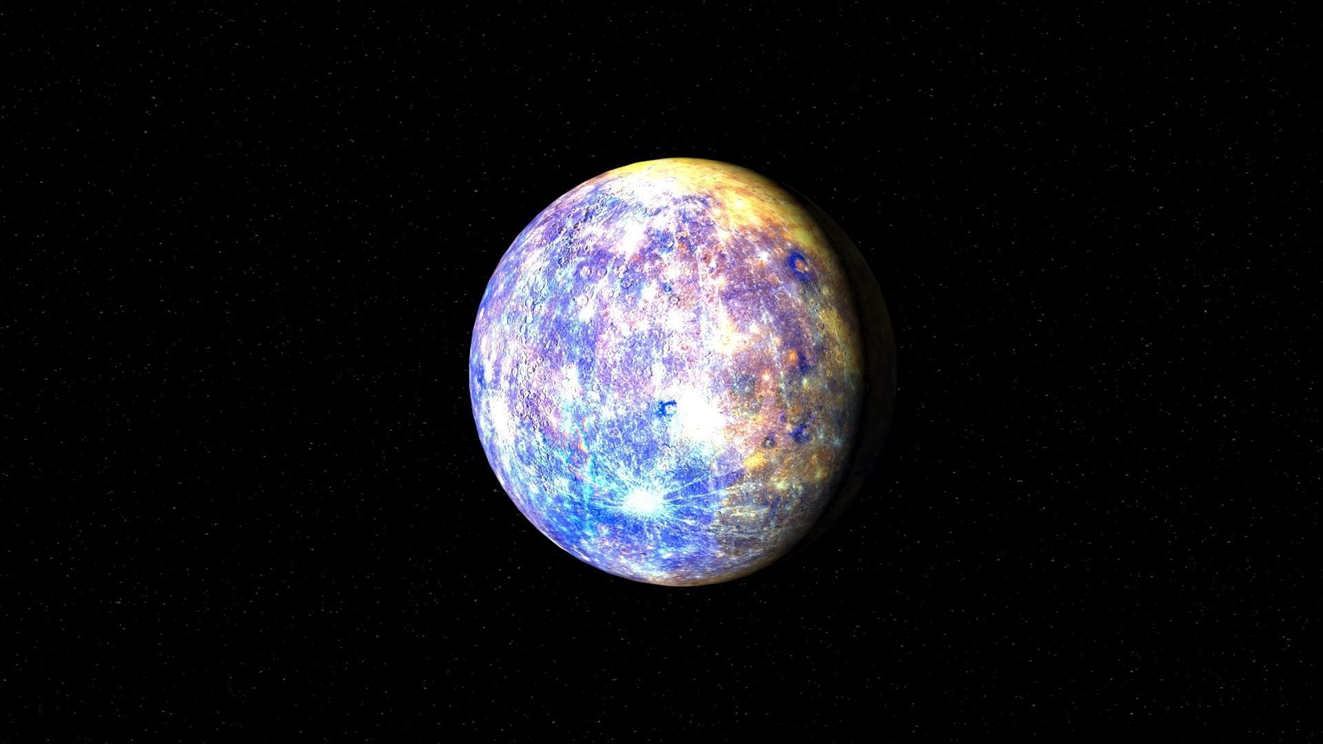 mercury 3d max corona rander 3D model 3D model_13